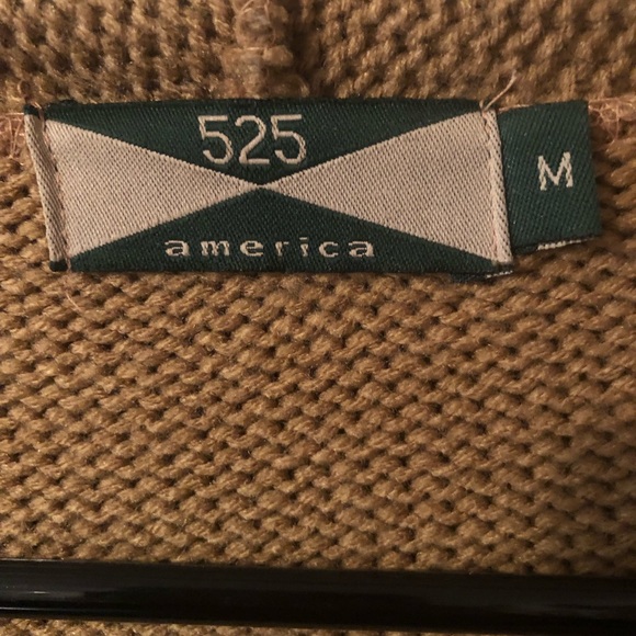 525 america sweater duster -w/belt & hood-- SZ MEDIUM - Picture 4 of 4